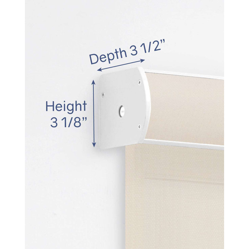 Rideau roulant sans fil 5% Linen Avenue, Sable, L 65,5 po x L 78 po