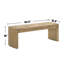 Banc de salle à manger l 50,5 po