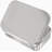 6 Pcs Metal Hinged Tin Box Container Mini Portable Small Storage Container Kit