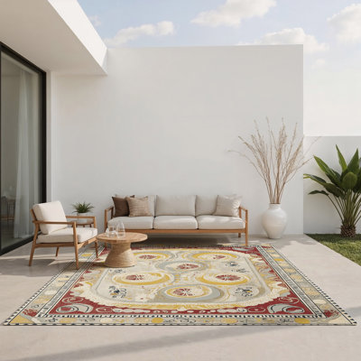 Retro Spark Indoor And Outdoor Area Rug