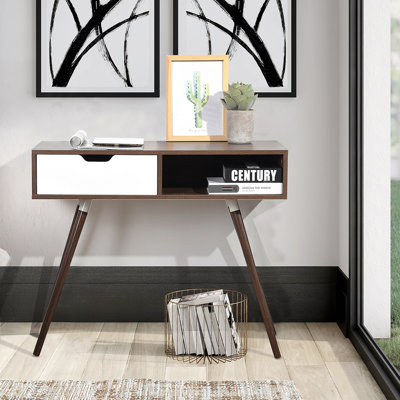 Bureau d'ordinateur avec tiroir