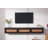 Fully Assembled Floating Tv Stand With Rattan Doors,Wall Mount Tv Cabinet 55 In-2002689803