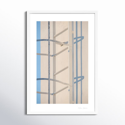 Lowell White Fragments from Greece 3 by Svetlana Smirnova - Picture Frame Photograph