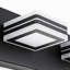 Luminaire de salle de bain noir 4 lumières SOLFART-553646265