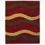 Wool Striped Area Rug