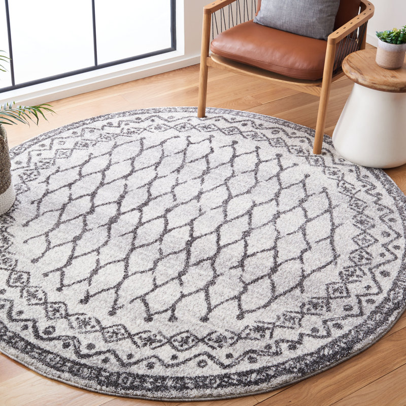 Kailani Performance Southwestern Rug, Round 6'7"