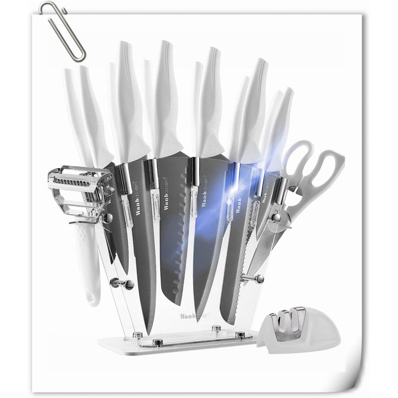 Rephen Knife 16 Piece Knife Block Set