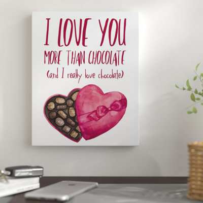 " Love More Than Chocolate "