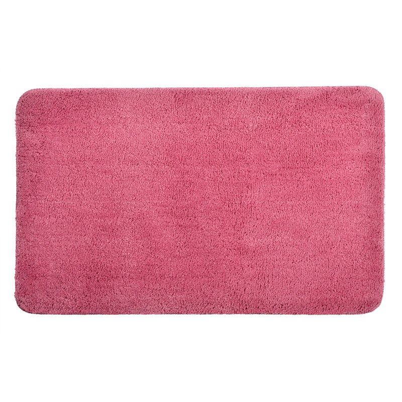 Jordan Microfibre Non Slip Bath Mat, Rose