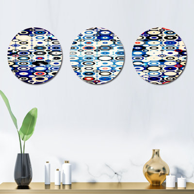 Abstract Wall Decor on Metal