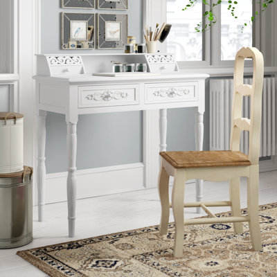 Romantik 95cm W Rectangle Writing Desk