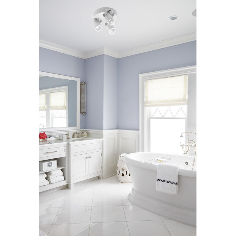 Damit 6-Light 120.5cm Semi Flush Mount
