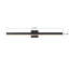 Vega 31-in Black dimmable LED Picture Light-1892233995-1892233994