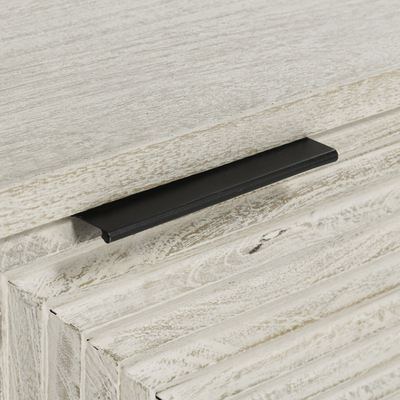 Flint 108'' W Solid Wood Credenza