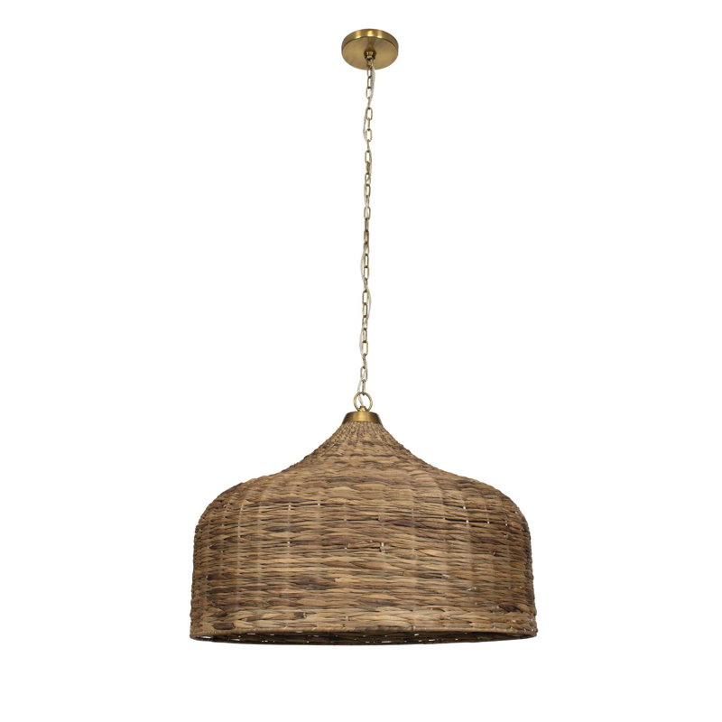 Uttermost Tauranga Seagrass 5 Light Pendant
