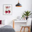 «Cherries with Chic Pink Bow», reproduction imprimée sous verre, design by Creative Studio-1267199551-1267199547