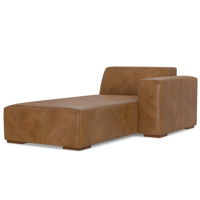 Rex Sofa Module 44-inches W x 69.5-inches D, Handcrafted Modern-Style Chaise Lounge Chair for Living Room and Family Room