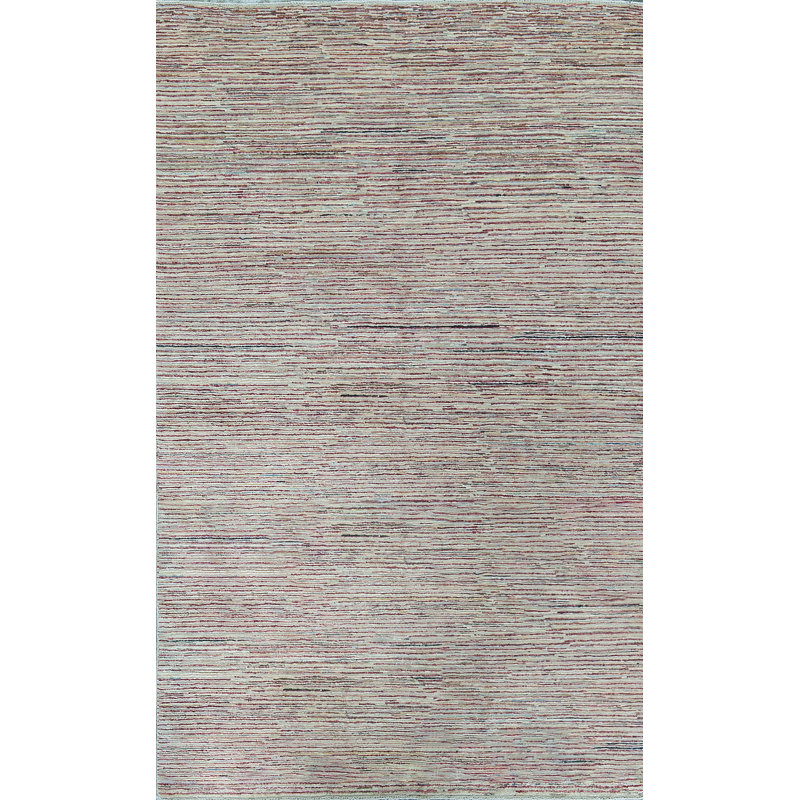 Hand-Knotted High-Quality Gray Area Rug