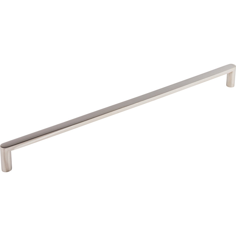 Latham Bar Pull, Polished Stainless Steel, 12 5/8" Center to Center