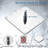 Rain Fixed Shower Head 2.5 GPM GPM