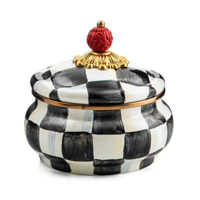 Courtly Check® Squashed Pot