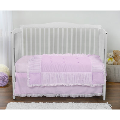 Lombardy 3 - Piece Crib Bedding Set