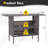 Bruyning Rectangular Wicker/Rattan Outdoor Buffet & Console Table