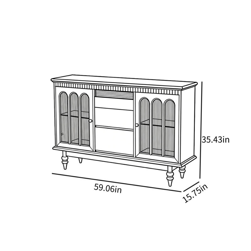 Armoire d'appoint American