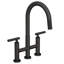 Muncy Pull Down Kitchen Bridge Faucet-1139529352
