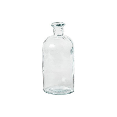 Bouteille en verre recyclé Tosca, transparent
