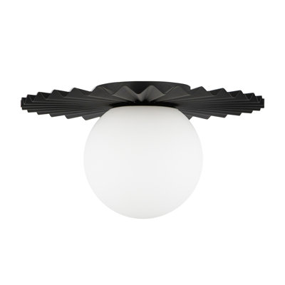 Laki Glass Flush Mount