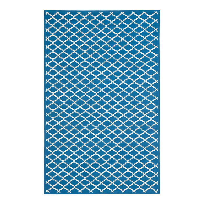 Fullerton Hand Hooked Cotton Pile Geometric Rug