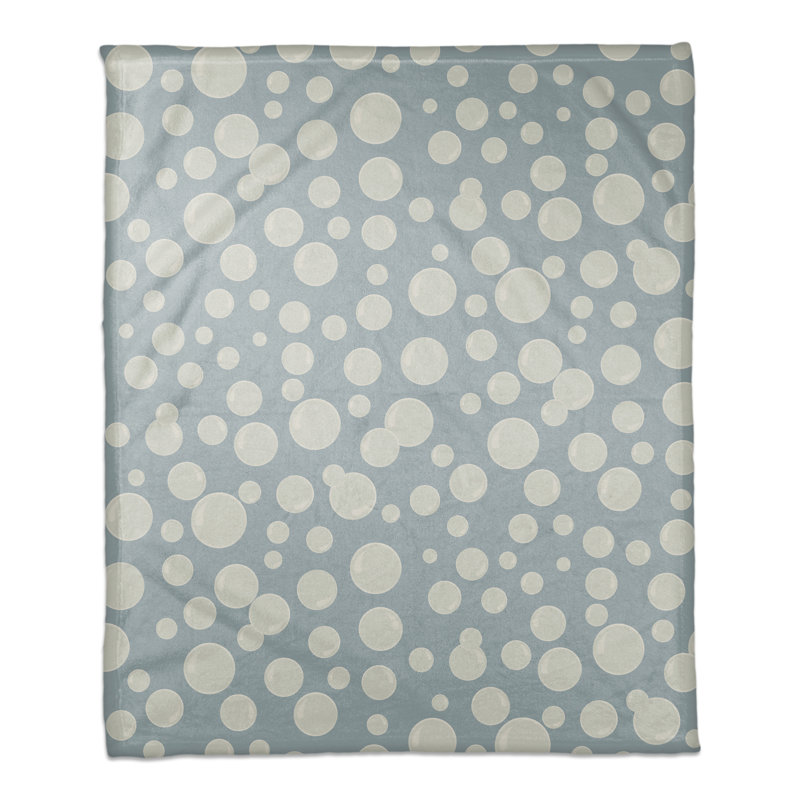 Hand Woven Throw Blanket, Blue