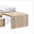 Rectangular Coffee Table With Pull-Out Table, Living Room Table