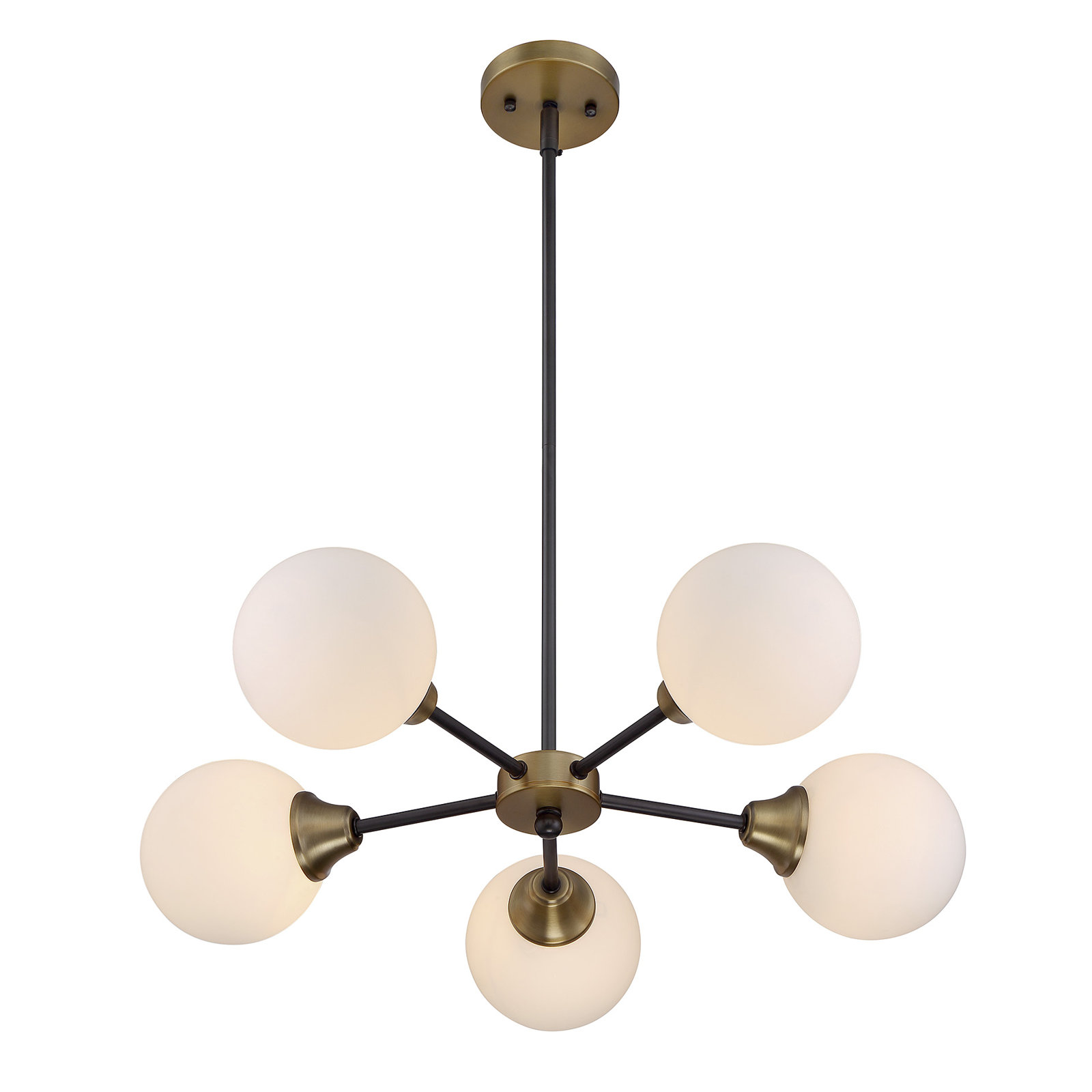 Hallas 5 - Light Dimmable Sputnik Chandelier