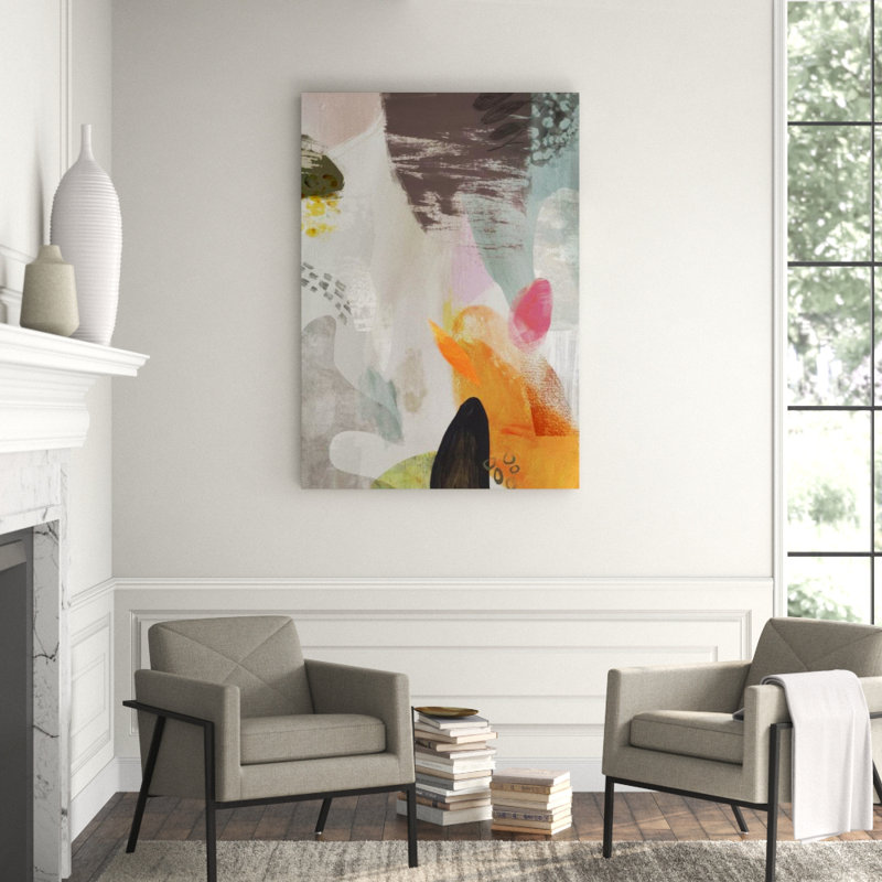 First Impression Print by Jean Kenna, Glass Coat, 44" H x 30" W
