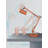 Swing Arm Table Lamp, Large Size Height 29.7", Adjustable Metal Desk Light With Wooden Accent-452217315