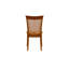 Chaise d'appoint à dossier en lattes de bois massif Sarah-10973079