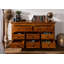 Oxford Solid Wood 145cm W 8 - Drawer Chest of Drawers