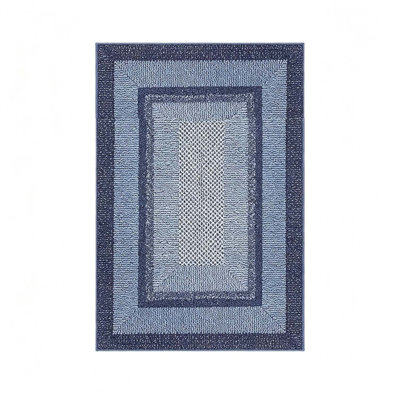 Strip Printed Washable Rugs for Hallway Dining Room and Living Room