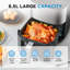 Comfee 6.5L Basket Air Fryer Air Fryer