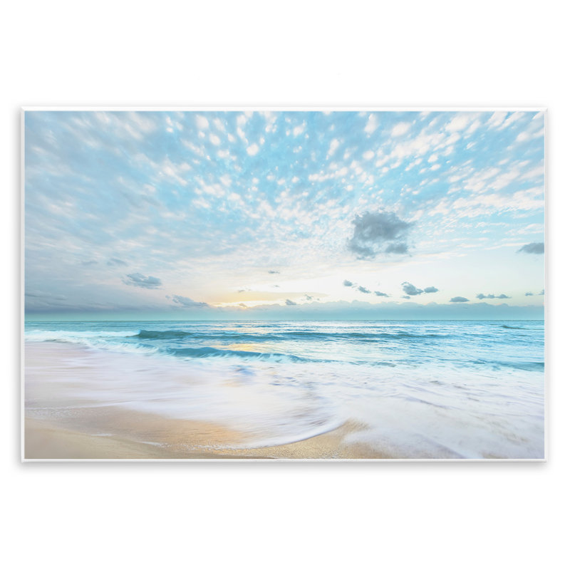 Plaque murale «Sun Bleached Ocean Shore», conception par Danita Delimont, H 10 po x l 15 po