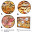 «Terracotta Bliss Texture Abstract I», ensemble de salon d'art mural abstrait-93344976