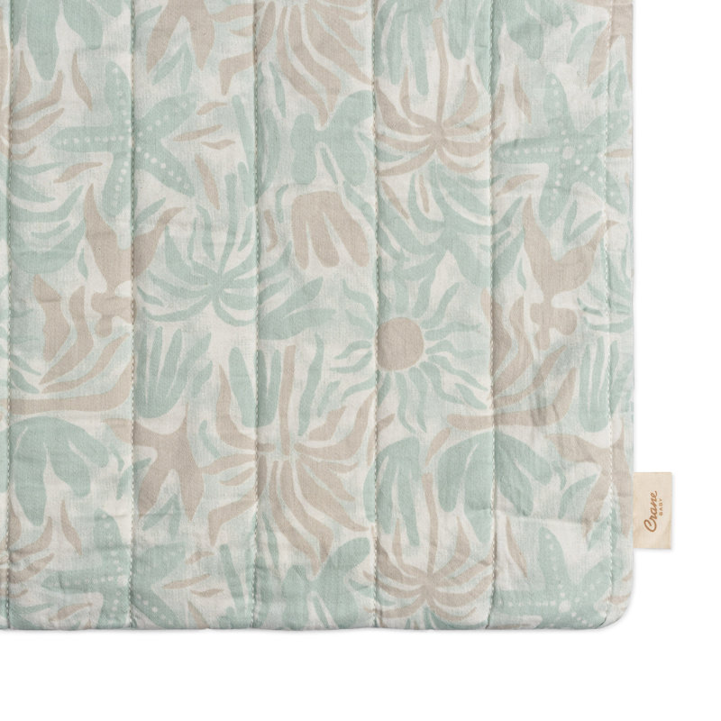 Cove Quilted Change Pad Cover (beach Life)