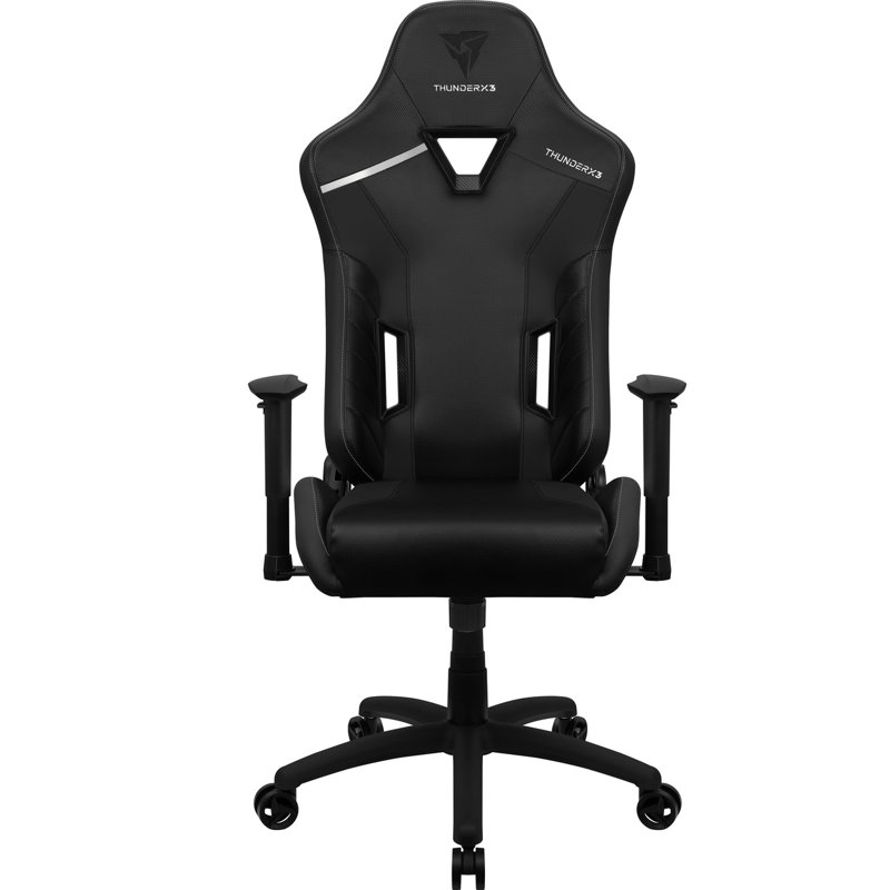 ThunderX3 Adjustable Reclining Ergonomic Swiveling PC & Racing Game Chair in Black