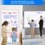 Tableau blanc magnétique effaçable à sec 60 po x 48 po