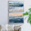 Vent et eau - Ensemble de 2 reproductions d'art sur toile encadrées-802966957-803144837-803144839
