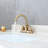 2-handle Bathroom Faucet with Drain Assembly-71221804