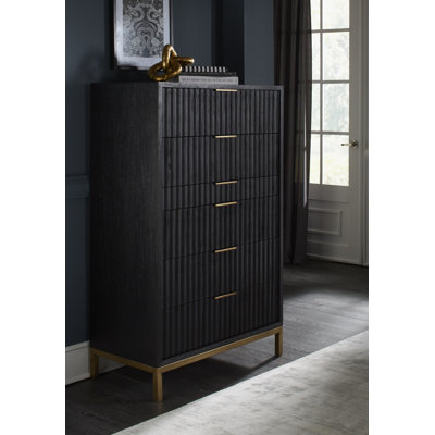 91.4 cm W Chest of 6 Drawers