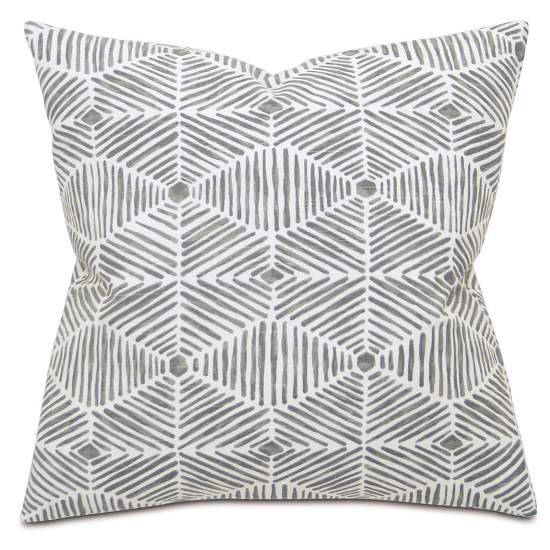 Housse et insert de coussin décoratif en coton Bodie, Polyester, H 20 po x l 20 po x P 3 po